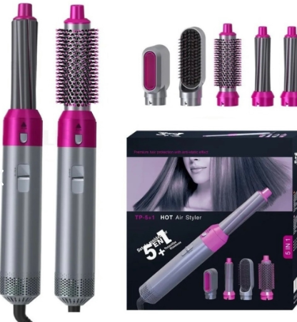 Secador de pelo 5 en 1 - «Estilo y practicidad para tu cabello»