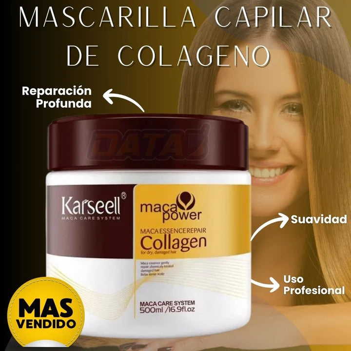 Karseell Mascarilla Capilar De Colágeno - Reparación  Profunda